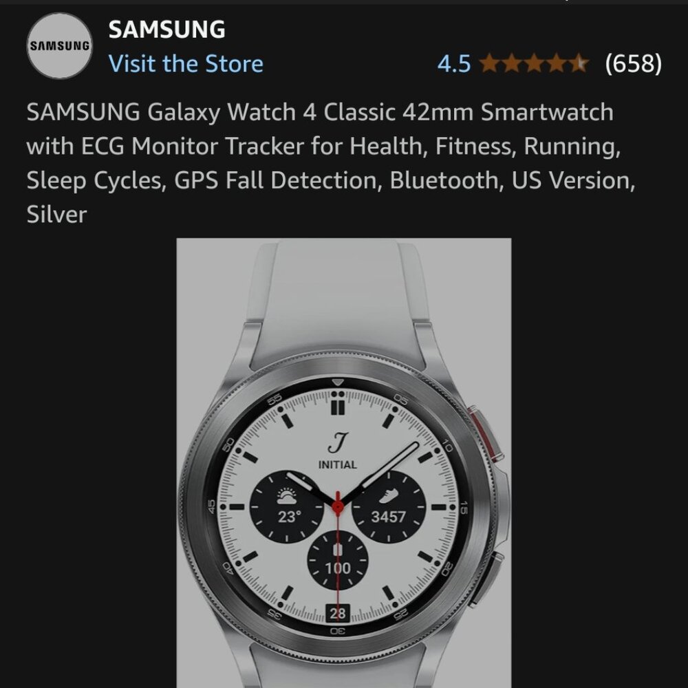 Galaxy Watch4 Classic 42mm LTE+GPS